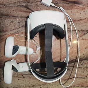 Meta Oculus Quest 2--256GB, with upgraded Quest 2 Elite Strap